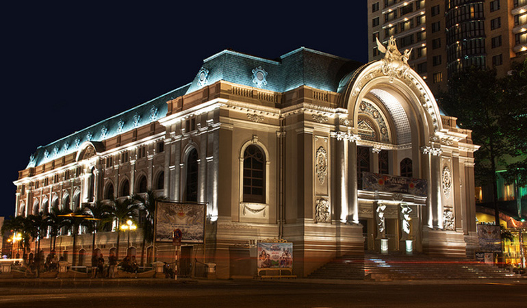 Saigon Opera House- a good place for artistic performances